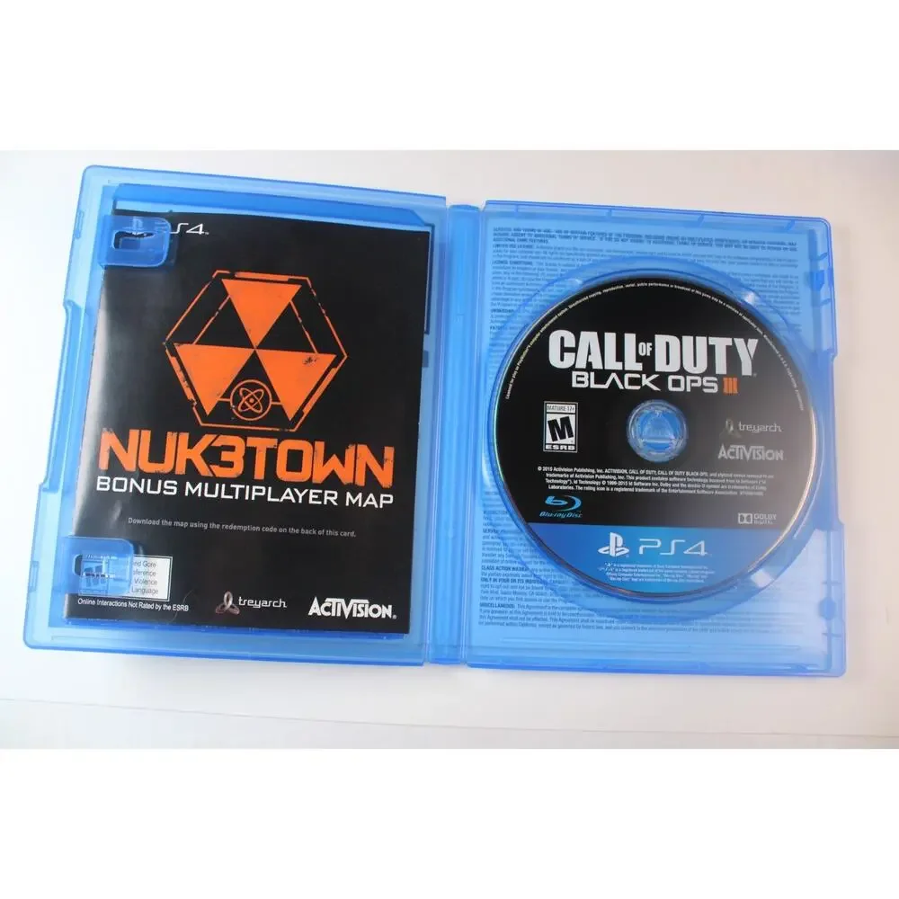 Call Of Duty Black Ops 3 & 4 Bundle/Lot (Sony PlayStation 4, PS4) Tested